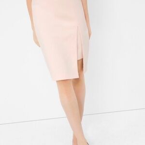 White House Black Market Soft Pink Pencil Skirt